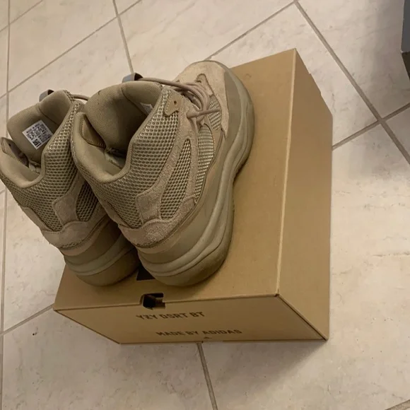adidas gazelle silver green womens Adidas Yeezy Desert Boot "Rock"  STVTEMENT